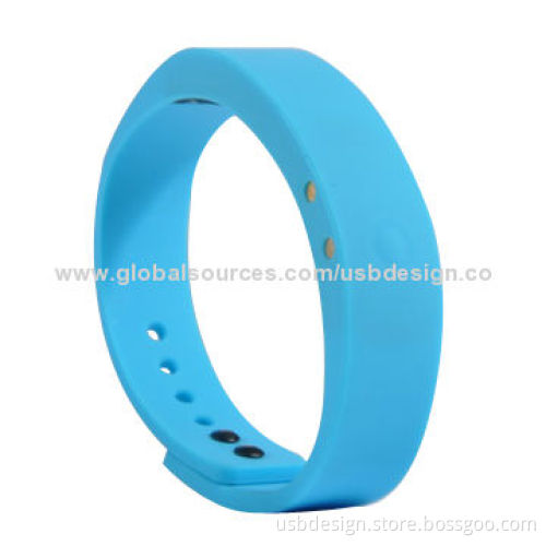 BT 4.0 3D Sensor iOS and Android Smart Wristband with Pedometer and Sleep Monitor